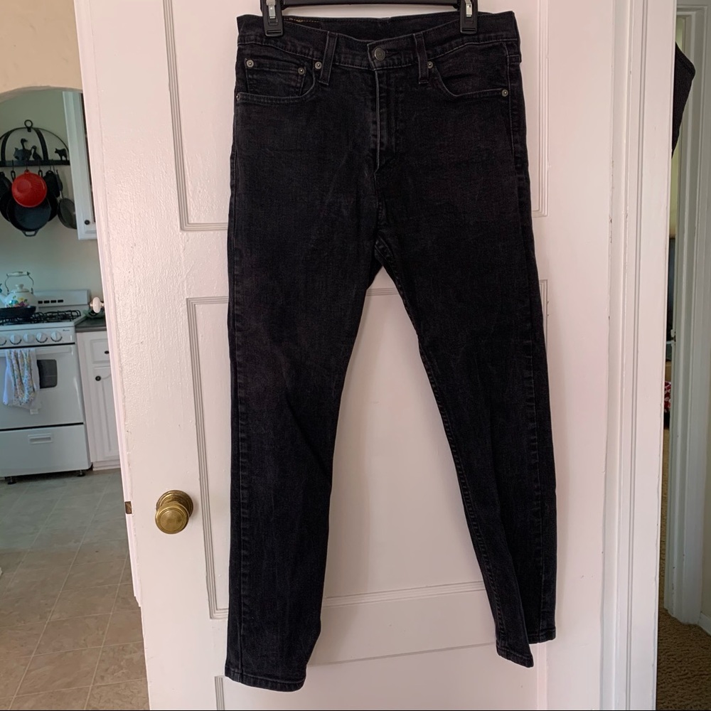 Black Levi Denim Pants